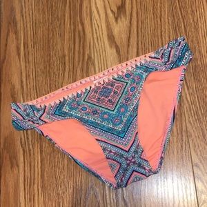 Medium Aztec Target Bikini Bottoms NWOT